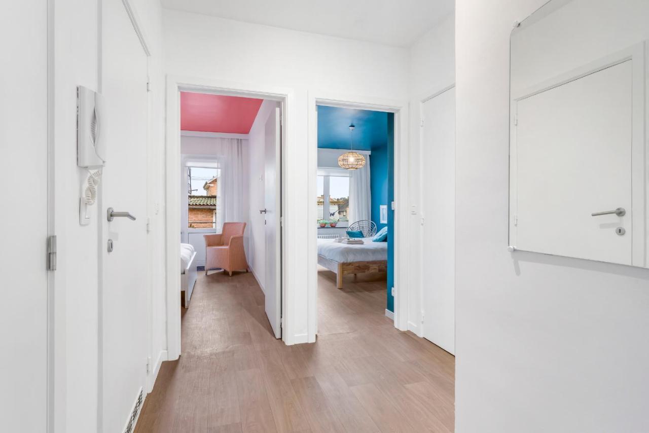 Ruim, Rustgevend Glv App Met Warme Kleuraccenten Middelkerke Exterior photo